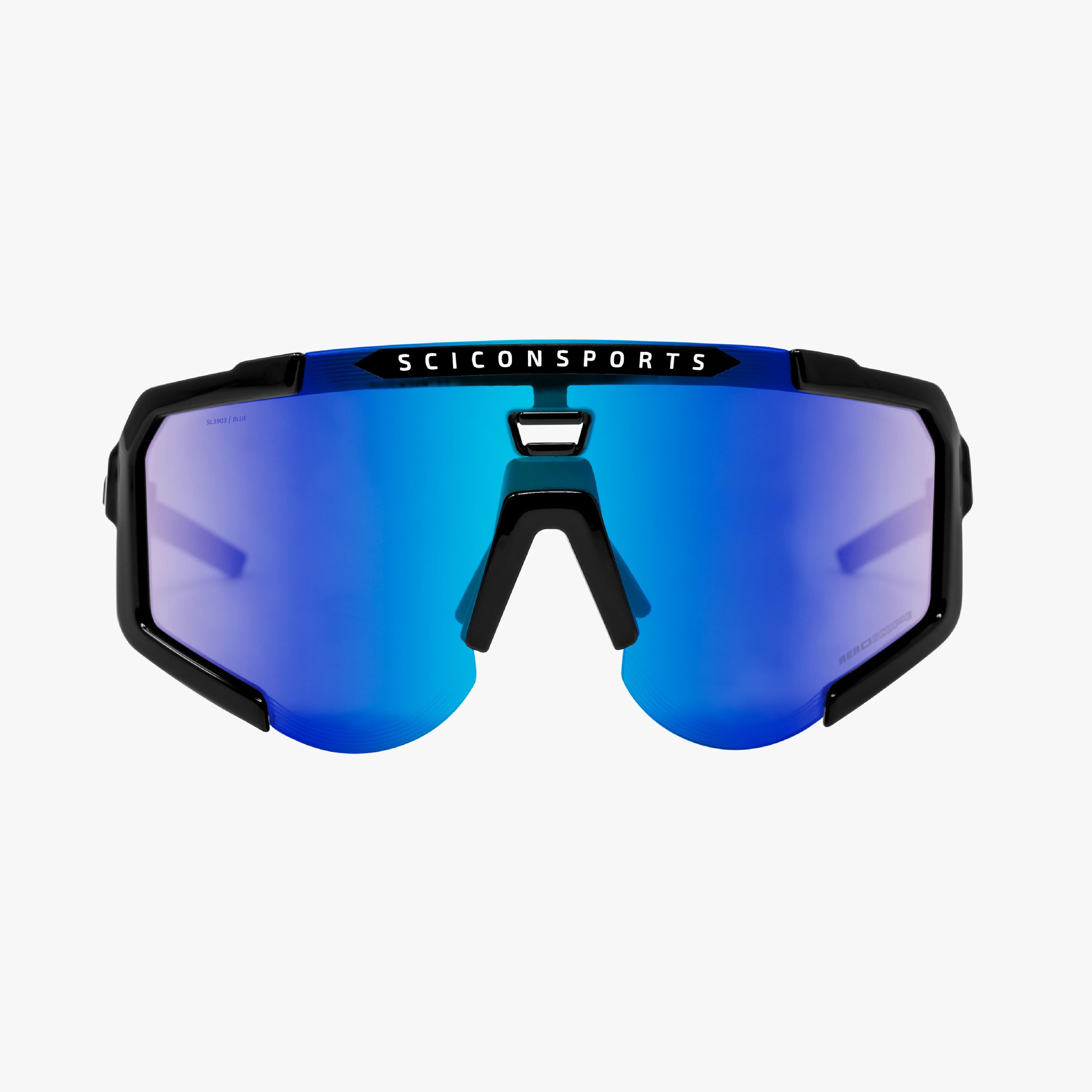 Okulary SCICON AEROSCOPE Black Multimirror Blue - Image 2