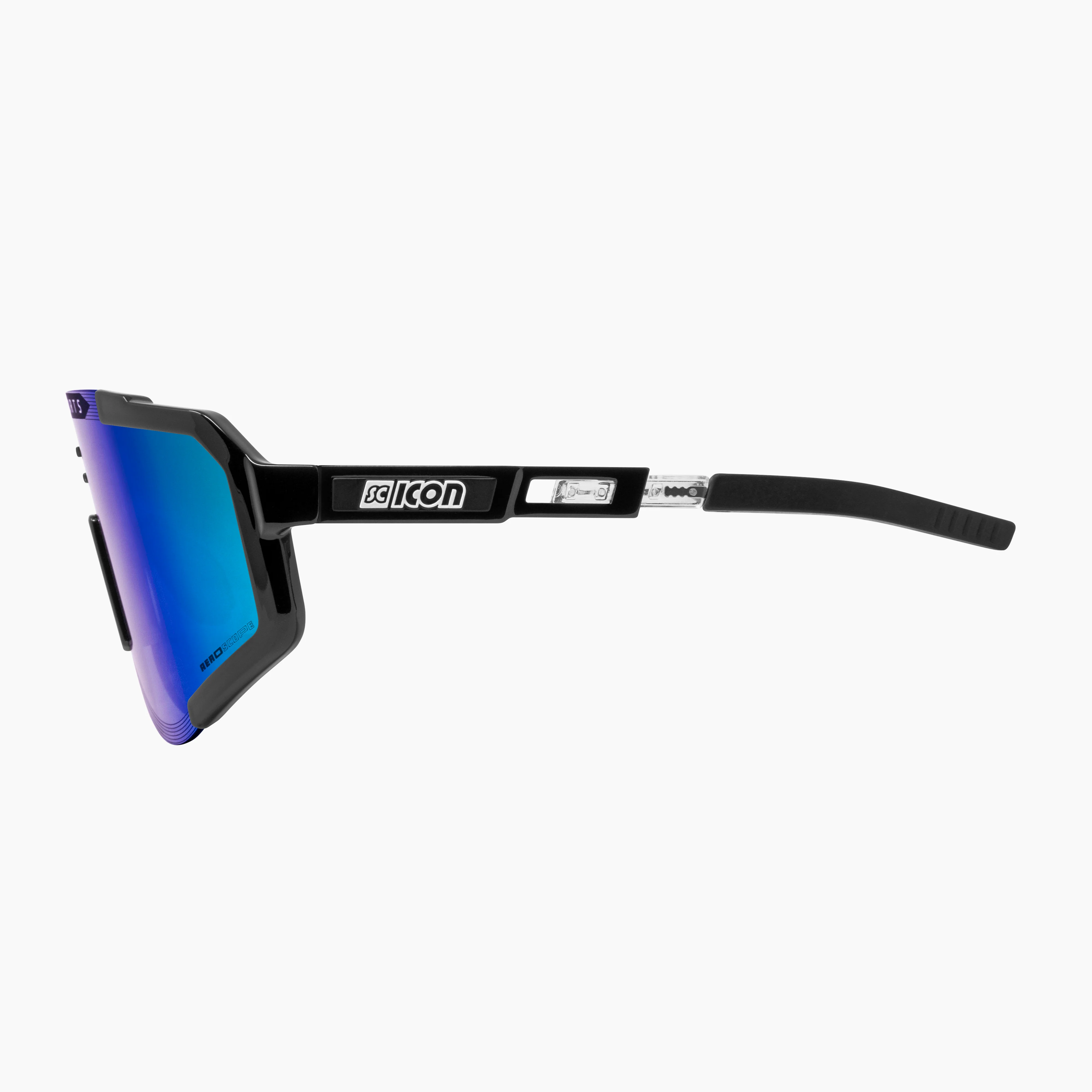 Okulary SCICON AEROSCOPE Black Multimirror Blue - Image 4