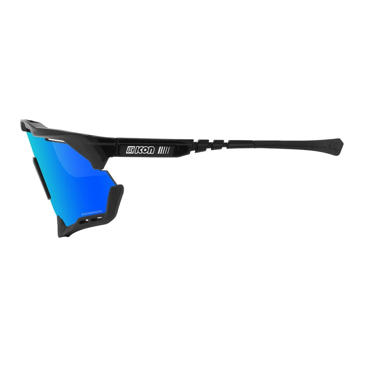 Okulary SCICON AEROSHADE XL Black Iridium Blue - Image 3