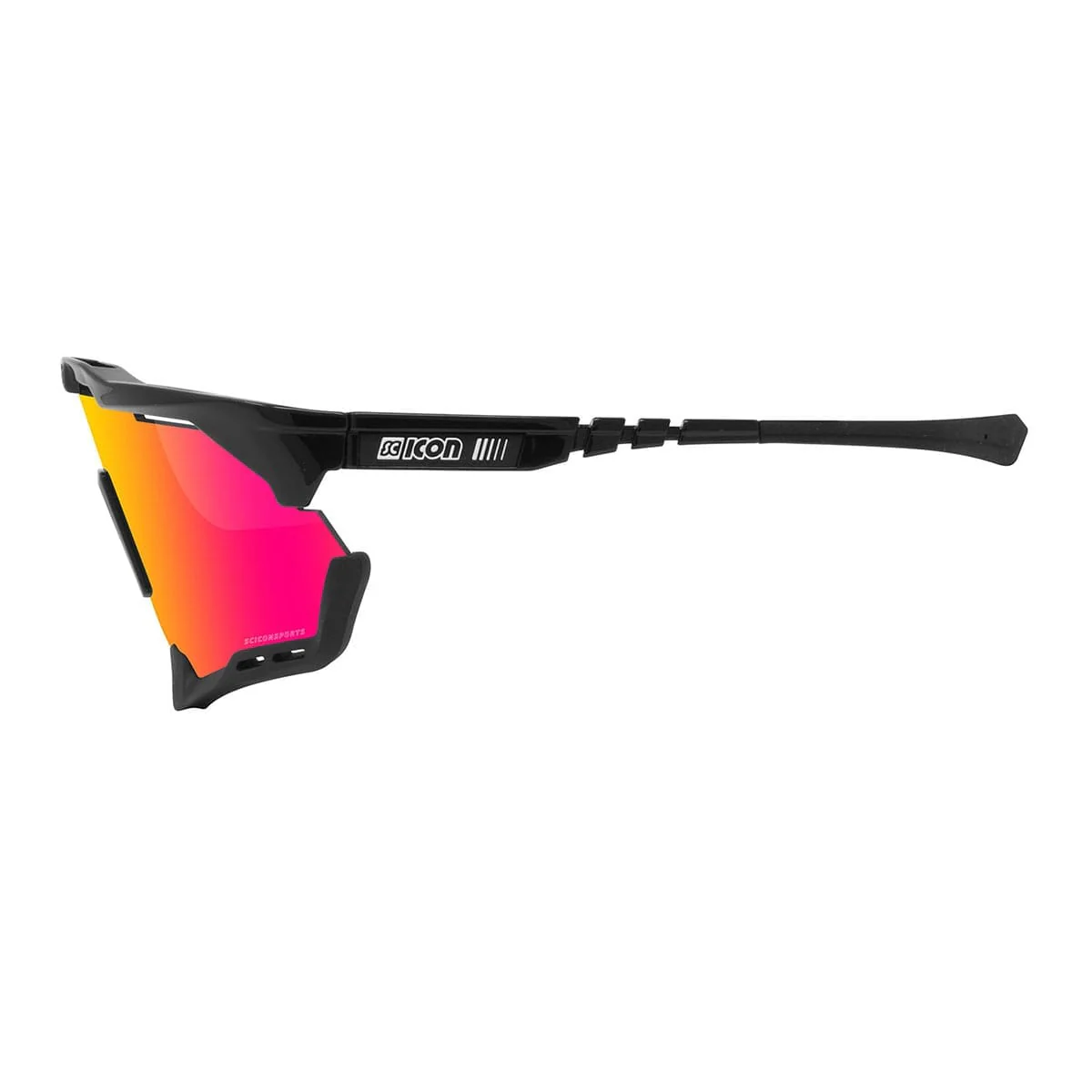 Okulary SCICON AEROSHADE XL Black Iridium Red - Image 2