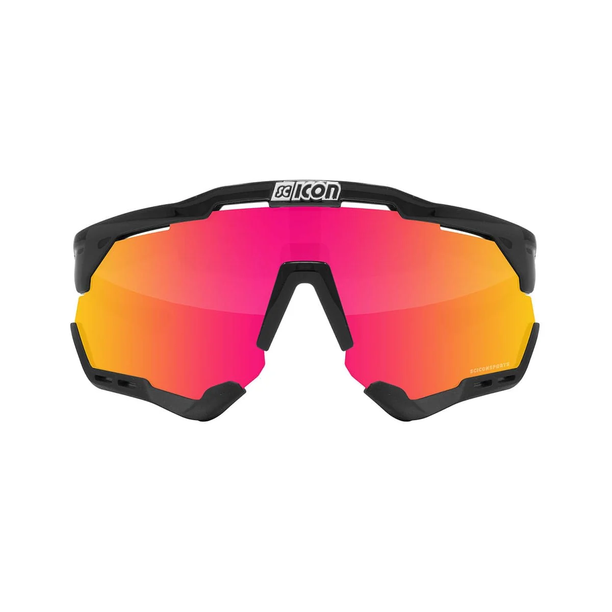 Okulary SCICON AEROSHADE XL Black Iridium Red - Image 3