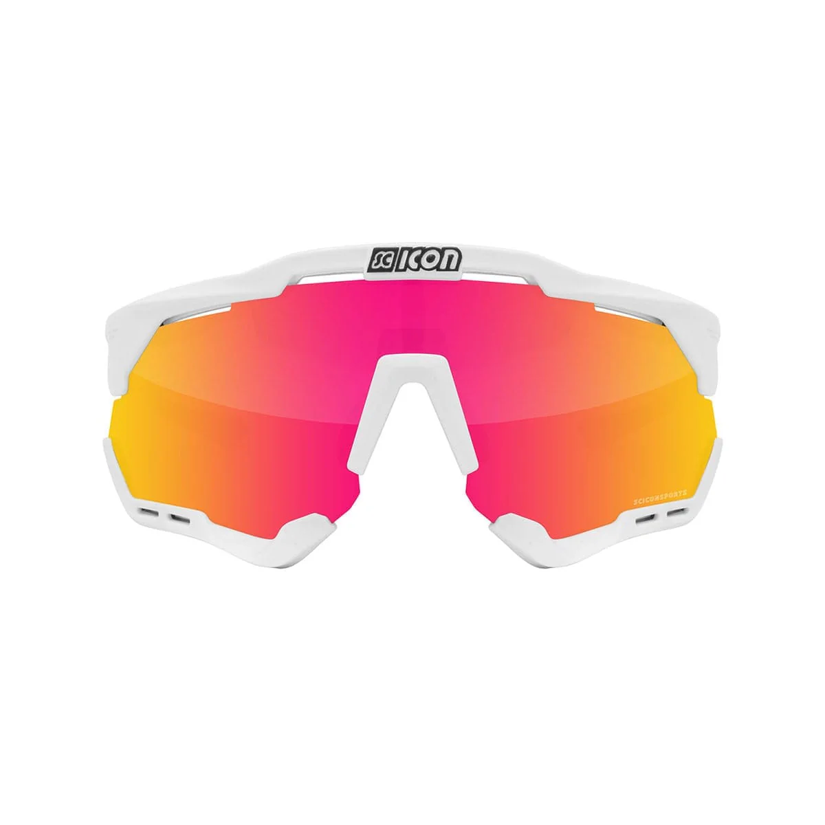 Okulary SCICON AEROSHADE XL White Iridium Red - Image 2