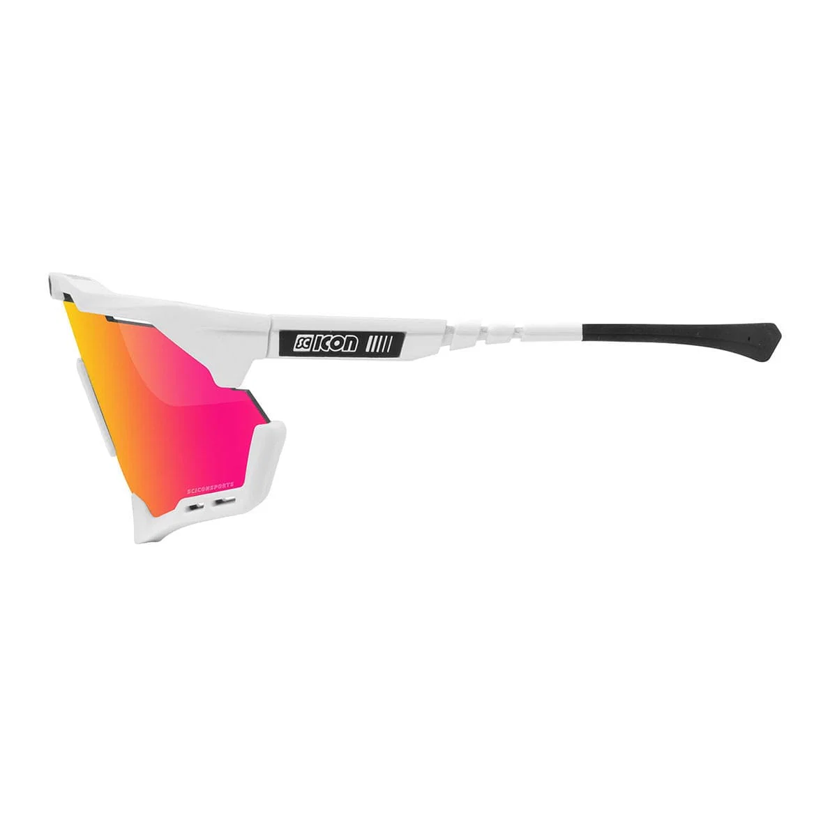Okulary SCICON AEROSHADE XL White Iridium Red - Image 3