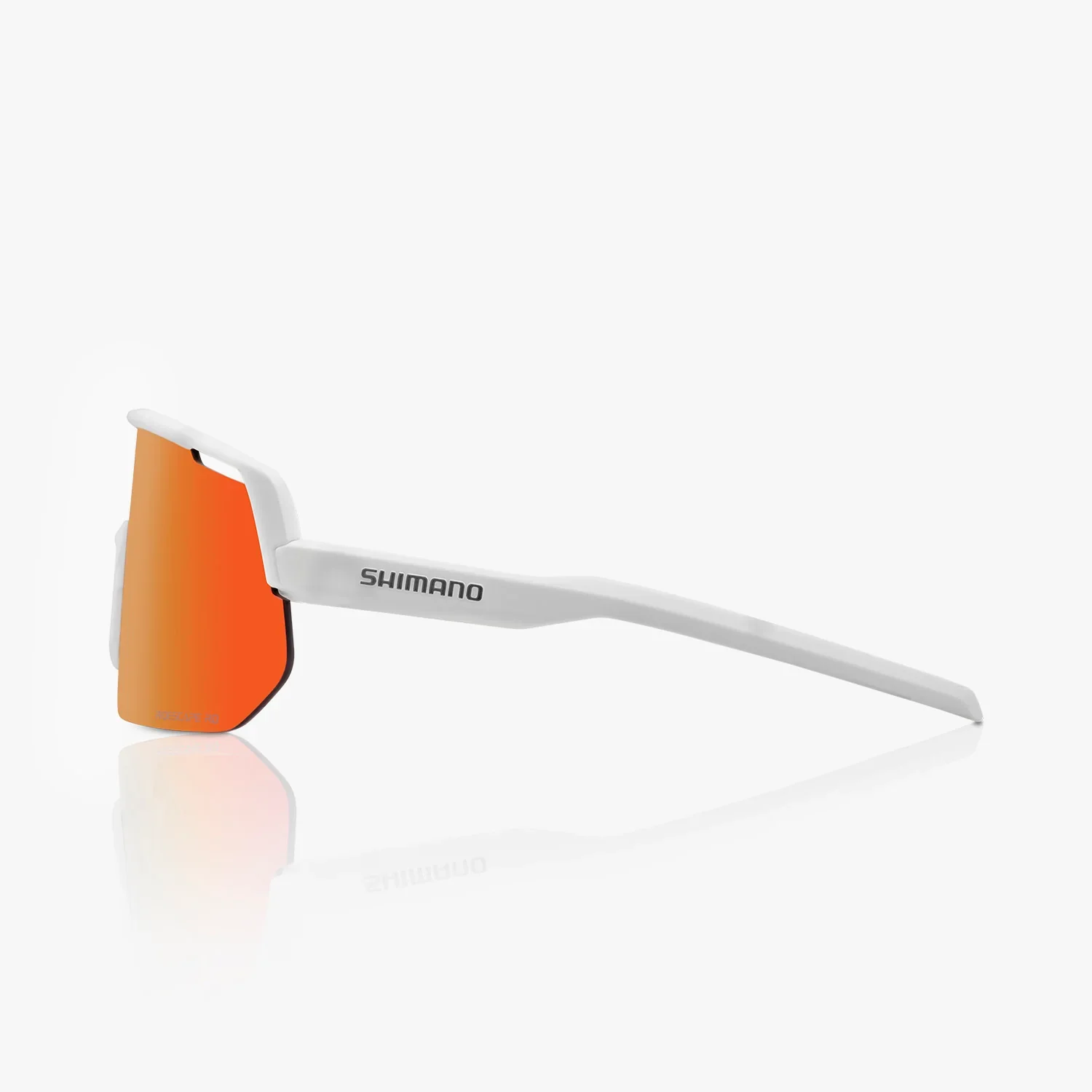 Okulary szosowe SHIMANO TECHNIUM L CE-TCNL2 White Matt Ridescape - Image 3