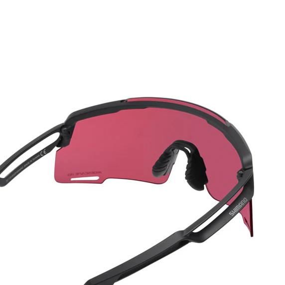 Okulary szosowe SHIMANO EQUINOX 4 CE-EQNX5 Matt Black Ridescape - Image 4