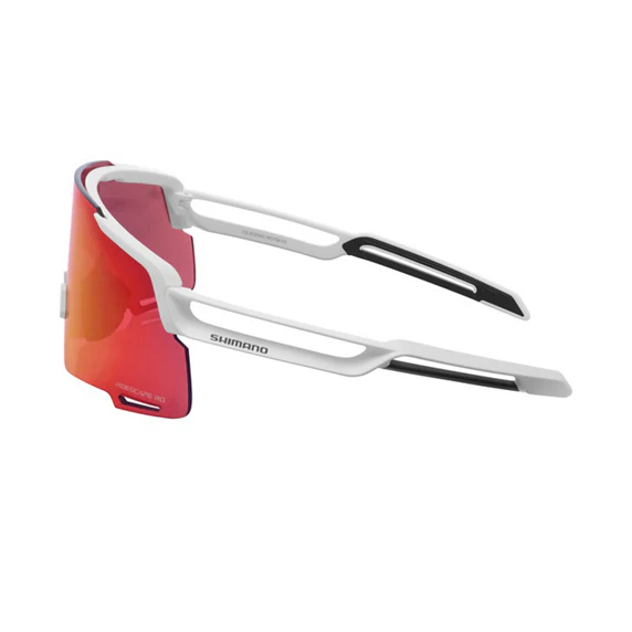 Okulary szosowe SHIMANO EQUINOX 4 CE-EQNX5 Matt White Ridescape - Image 3