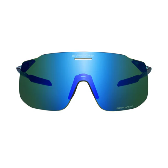 Okulary SHIMANO S-PHYRE SL CE-SPSL2 Sapphire Green Ridescape Gravel Lens - Image 2