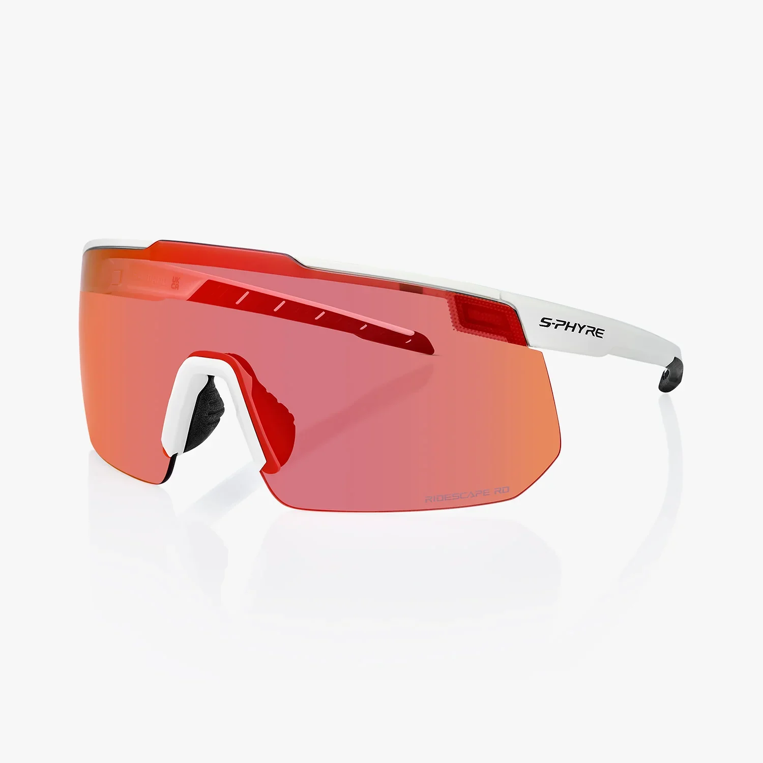 Okulary szosowe SHIMANO S-PHYRE CE-SPHR2 Matt White Ridescape