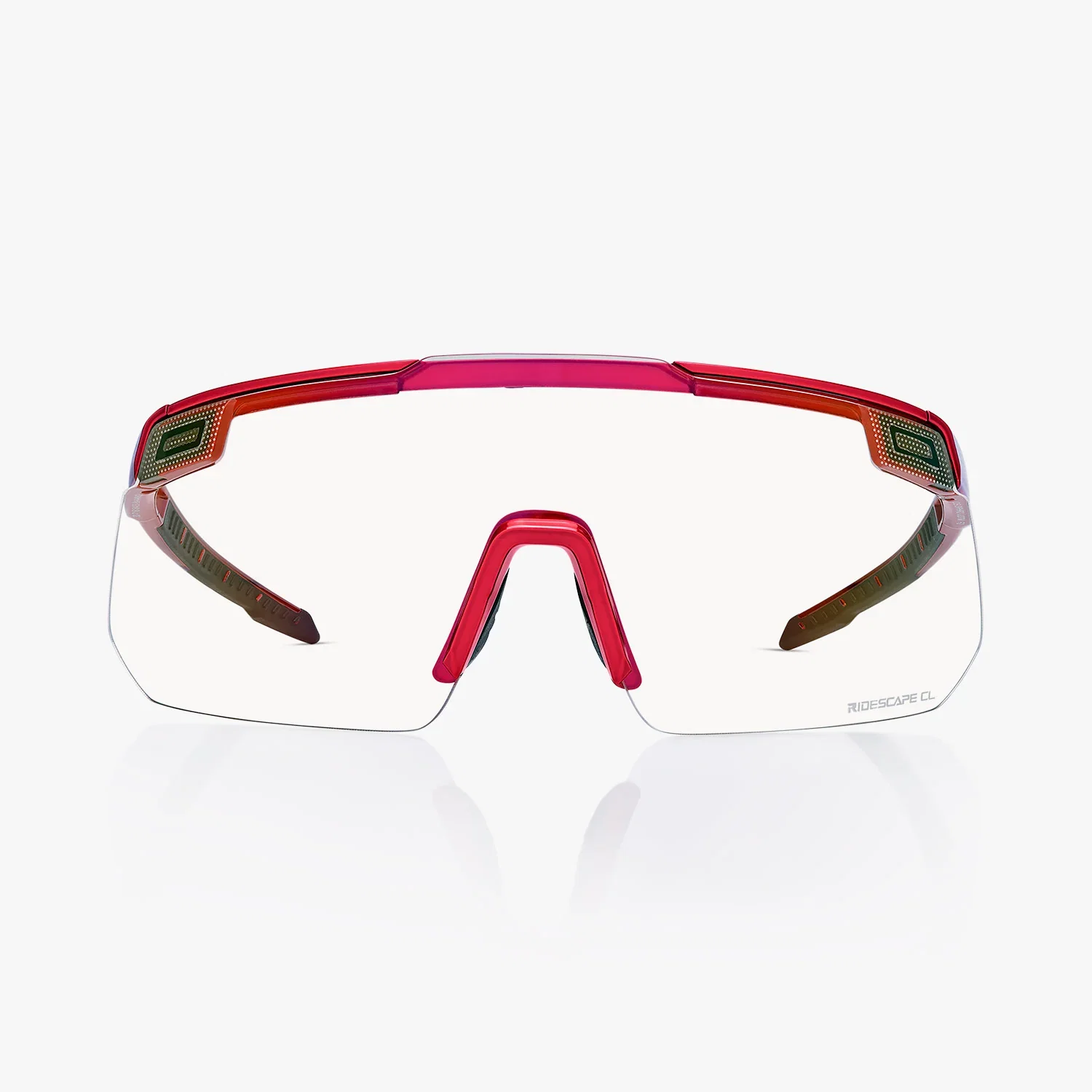 Okulary szosowe SHIMANO S-PHYRE CE-SPHR2 Metallic Red Ridescape - Image 5