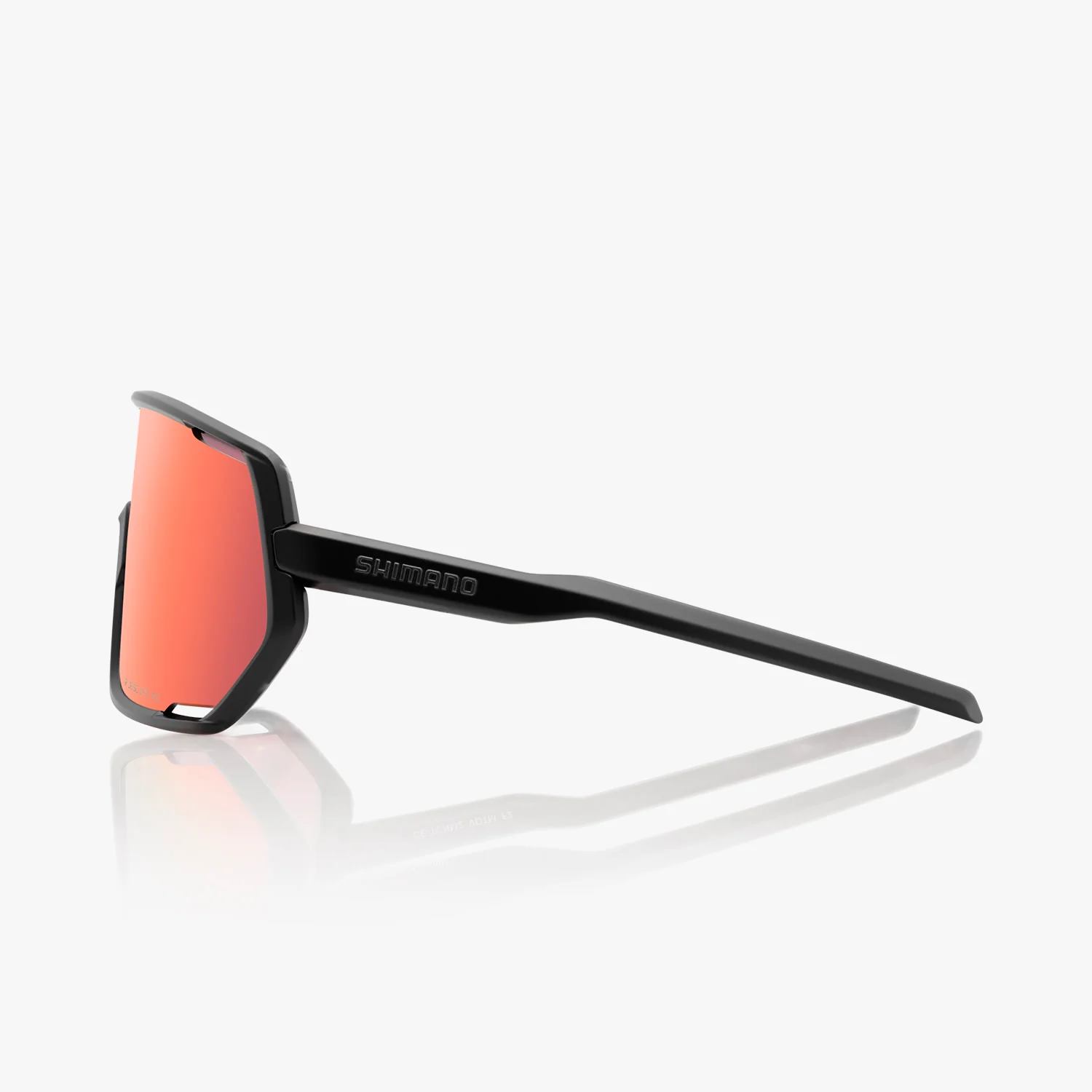 Okulary SHIMANO TECHNIUM M CE-TCNM2 Matt Black Ridescape Road Lens - Image 4