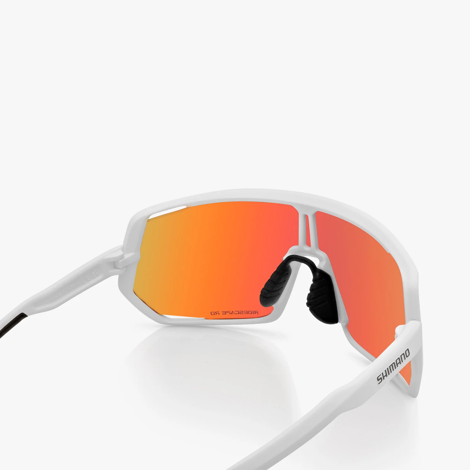 Okulary szosowe SHIMANO TECHNIUM M CE-TCNM2 Matt White Ridescape - Image 4