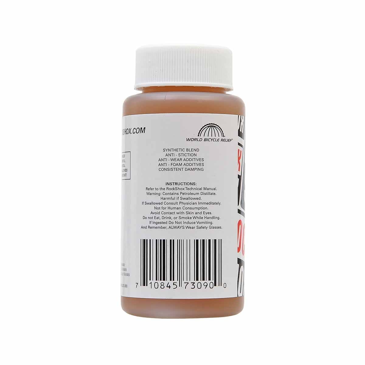 ROCKSHOX 0-W30 30 WT Suspension Oil (120 ml) - Image 2