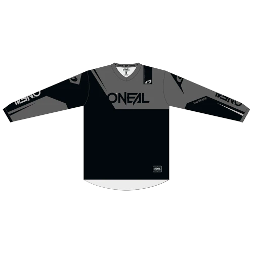 O'NEAL ELEMENT RACEWEAR Juniorska koszulka z długim rękawem czarny/szary - Image 3
