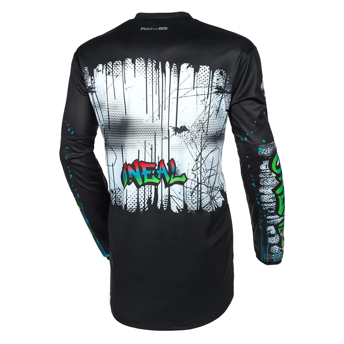 O'NEAL ELEMENT RANCID Jersey czarny/biały - Image 2