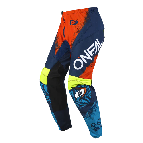O'NEAL ELEMENT SHOCKER Junior Spodnie niebieski/pomarańczowy
