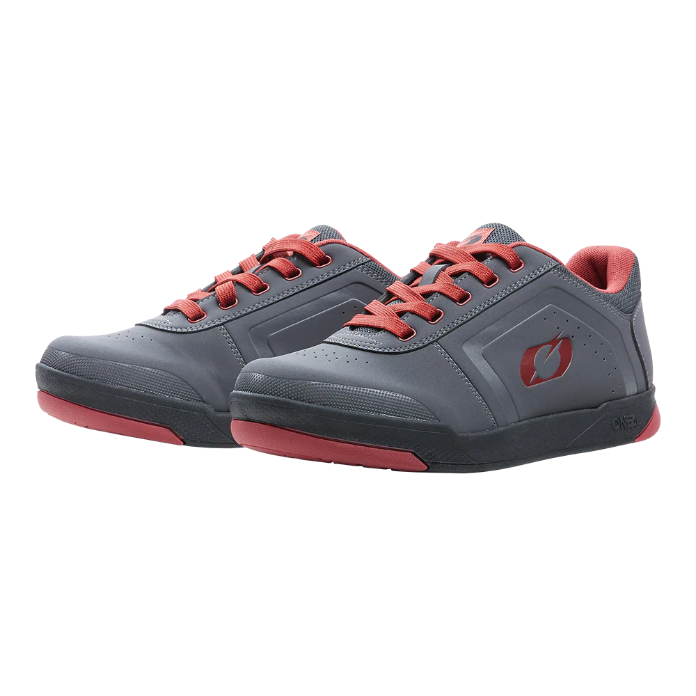 O'NEAL PINNED FLAT Buty MTB szary/czerwony - Image 3