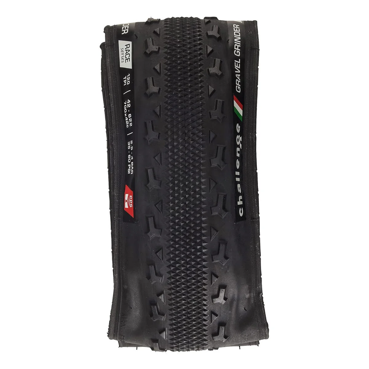 Opona CHALLENGE GRAVEL GRINDER 700x42c TubeType Black - Image 2