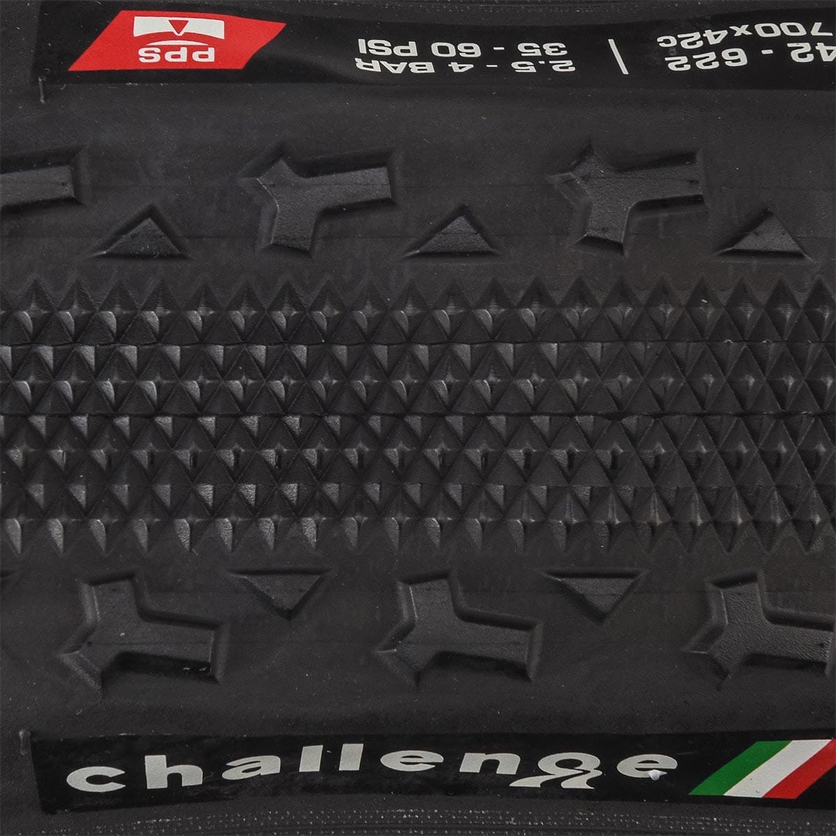 Opona CHALLENGE GRAVEL GRINDER 700x42c TubeType Black - Image 3