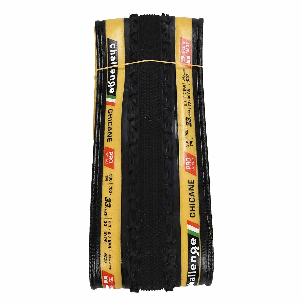 Opona CHALLENGE OPEN CHICANE 700x33c TubeType Beige - Image 2