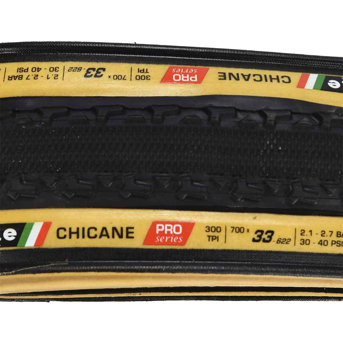 Opona CHALLENGE OPEN CHICANE 700x33c TubeType Beige - Image 3