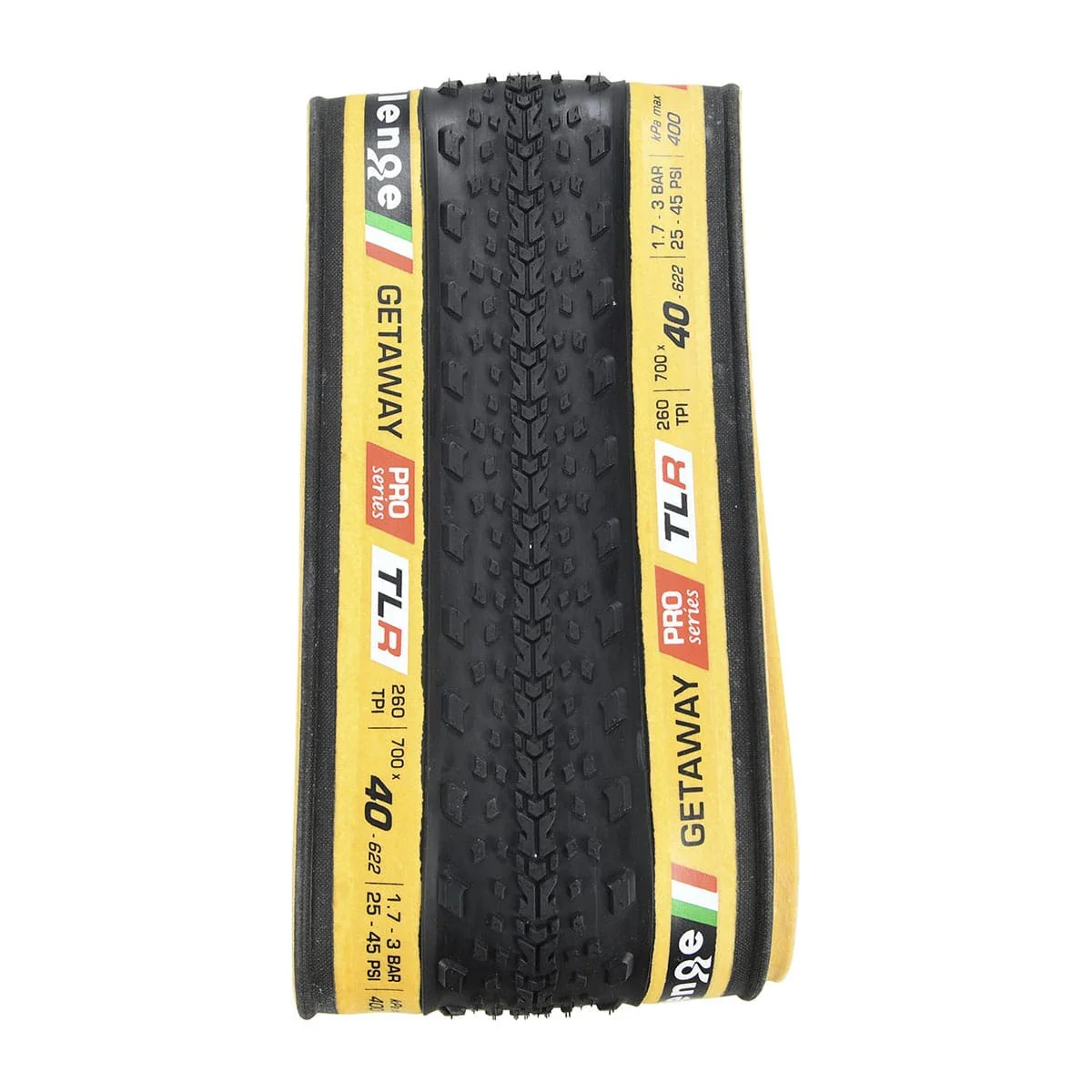 Opona CHALLENGE OPEN GETAWAY 700x40c Tubeless Ready Beige - Image 2