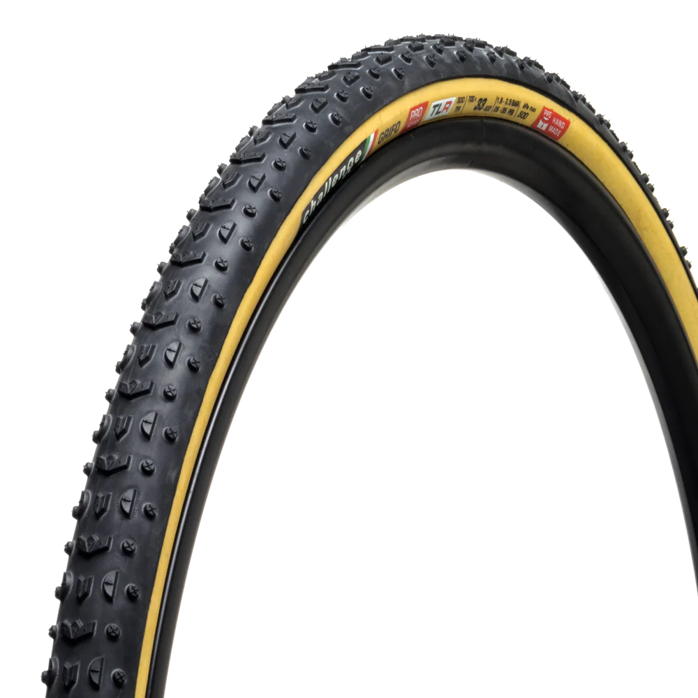 Opona CHALLENGE OPEN GRIFO 700x33c Tubeless Ready Beige