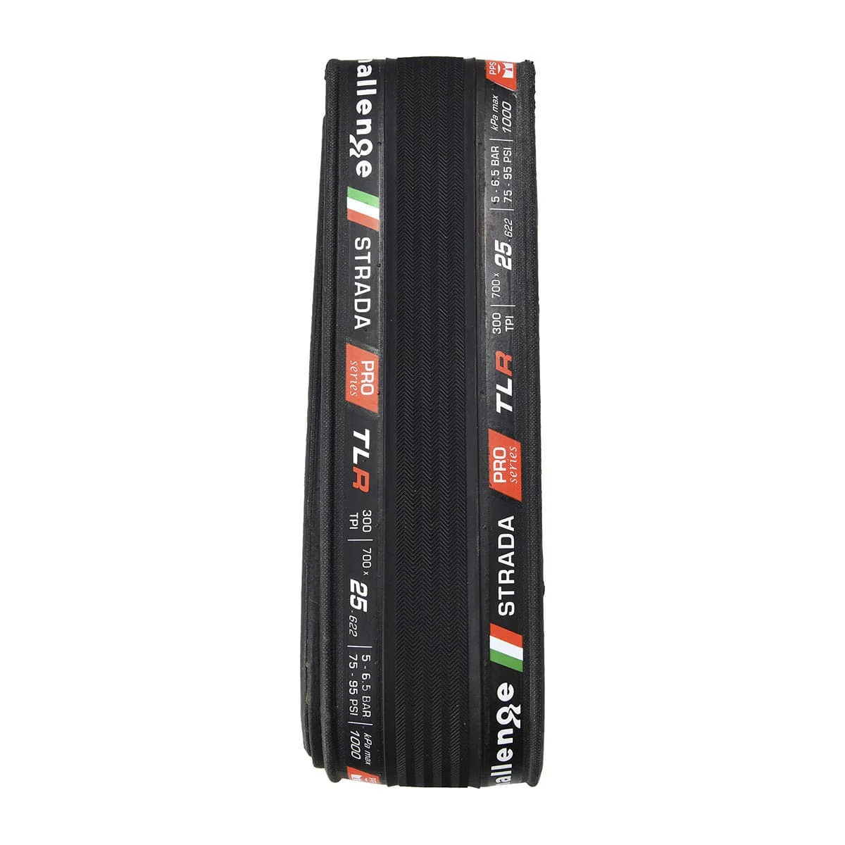 Opona CHALLENGE OPEN STRADA 700x25c Tubeless Ready czarna