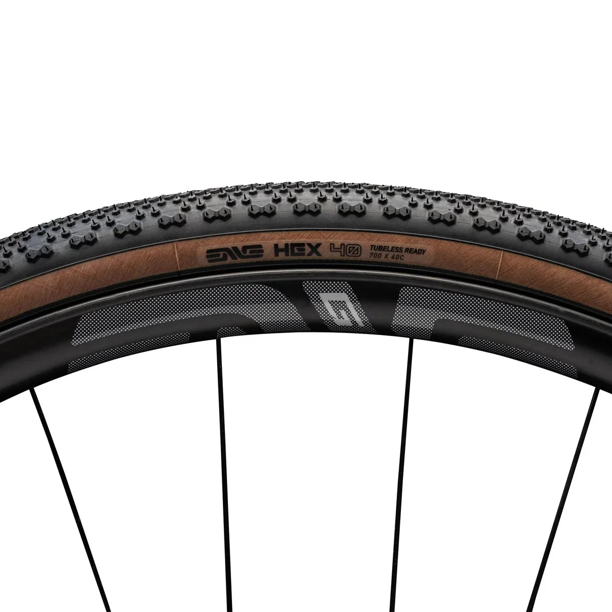 Opona ENVE HEX 700x40c Tubeless Ready Beige - Image 2
