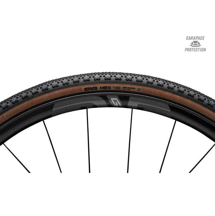 Opona ENVE HEX CARAPACE 700x48c Tubeless Ready Beige - Image 2