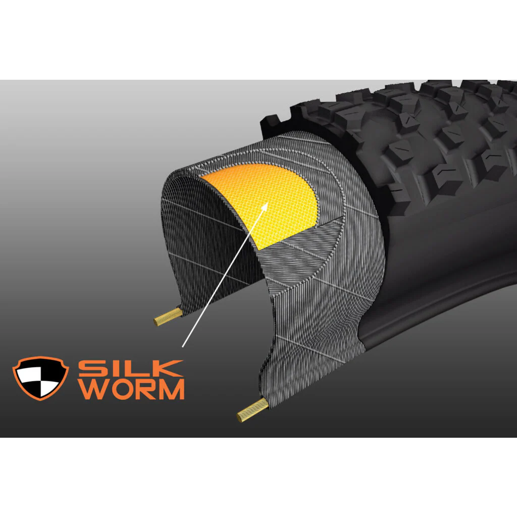 Opona MAXXIS DTH 24x1.75 SilkWorm Tubetype Rigid czarna - Image 2