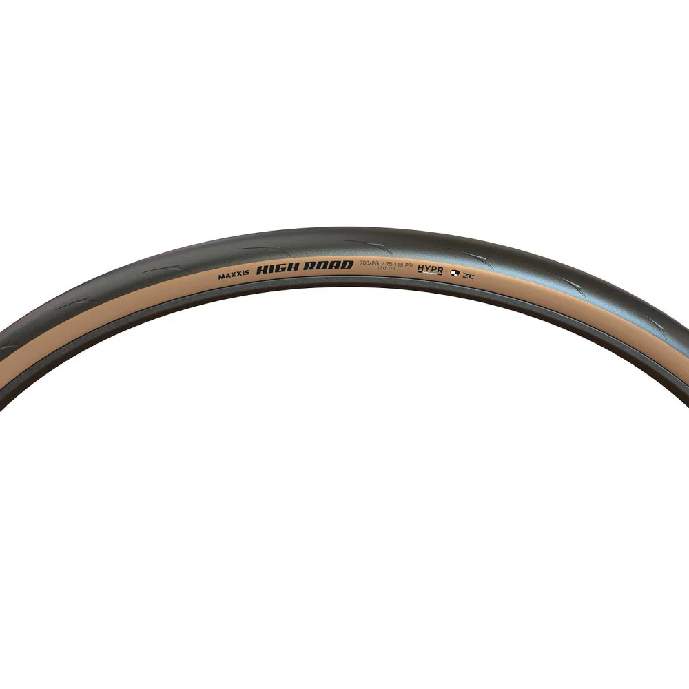 Opona MAXXIS HIGH ROAD Gen2 700x25c TubeType Soft Brown - Image 2