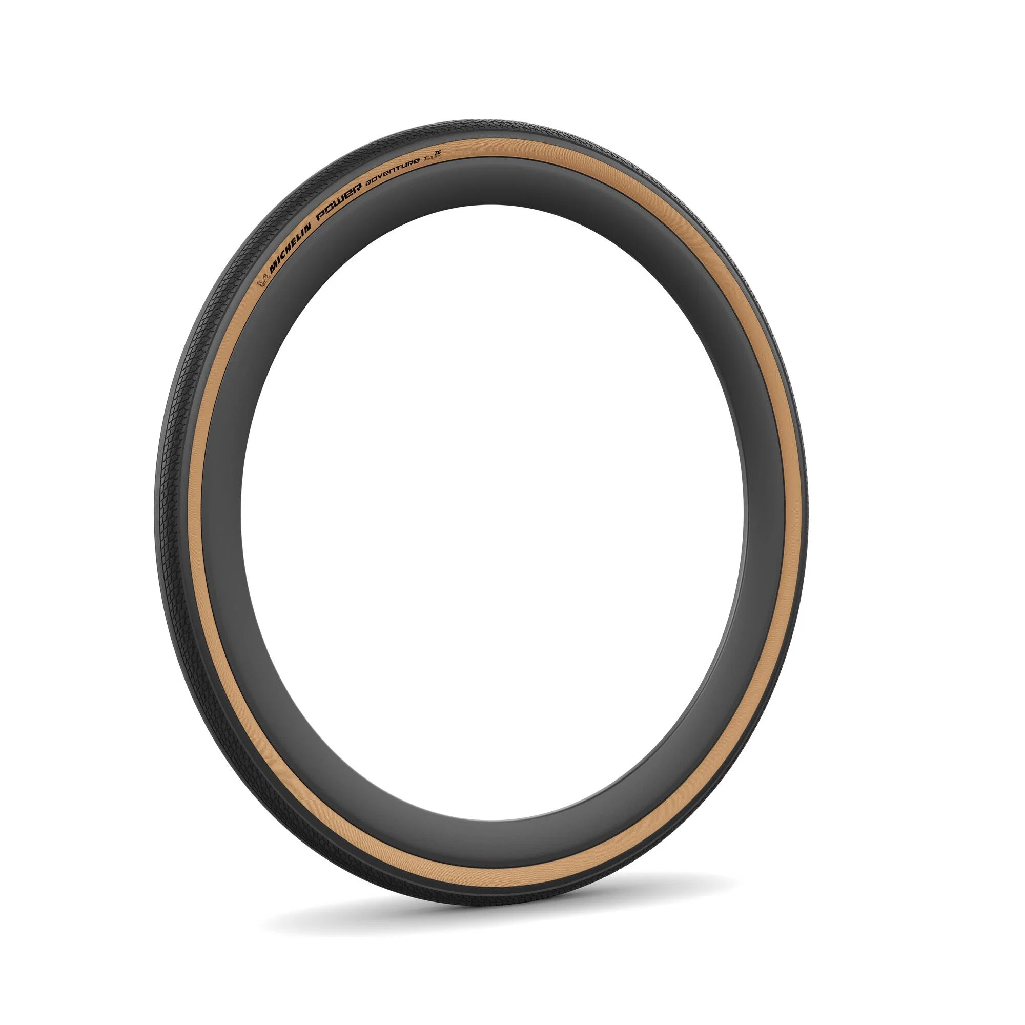 Opona MICHELIN POWER ADVENTURE Competition Line 700x48c Tubeless Ready Brown - Image 3