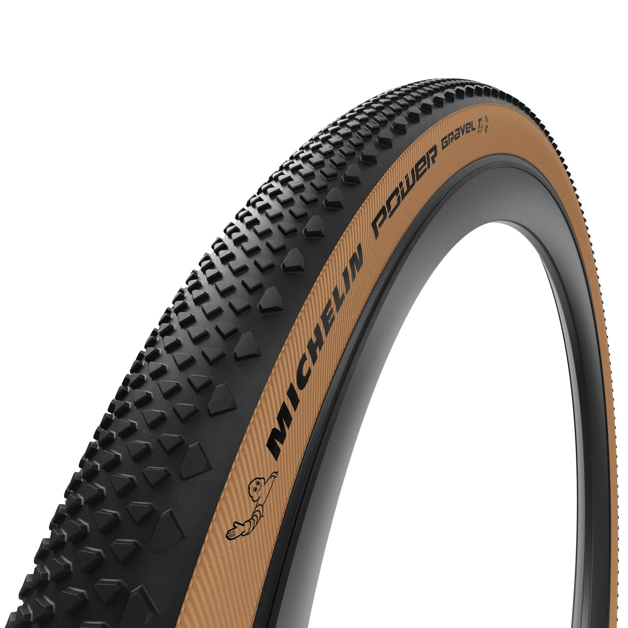 Opona MICHELIN POWER GRAVEL Competition Line 700x40c Tubeless Ready Brown - Image 2