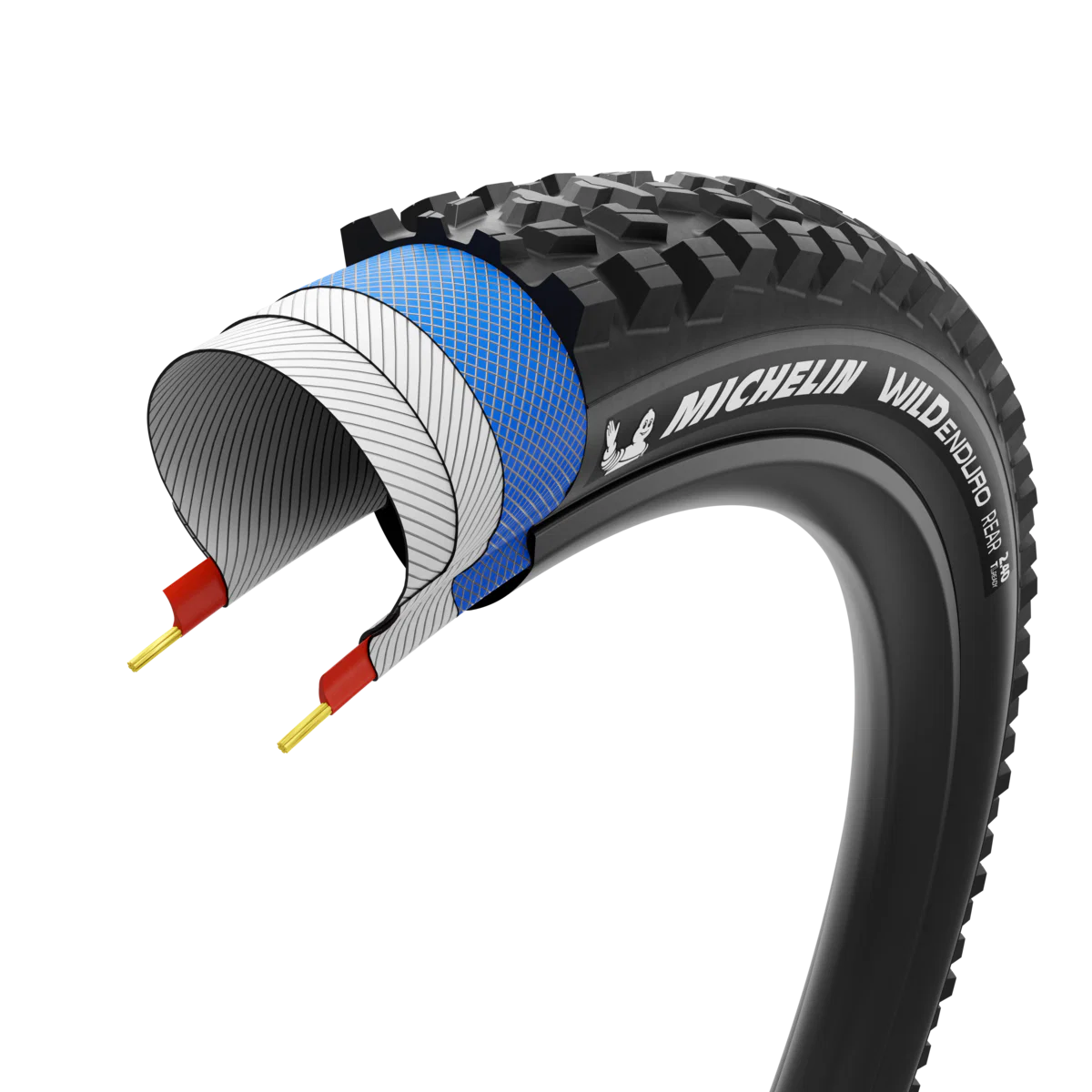 Opona MICHELIN WILD ENDURO REAR Performance Line 29x2.40 Tubeless Ready Soft Black - Image 4