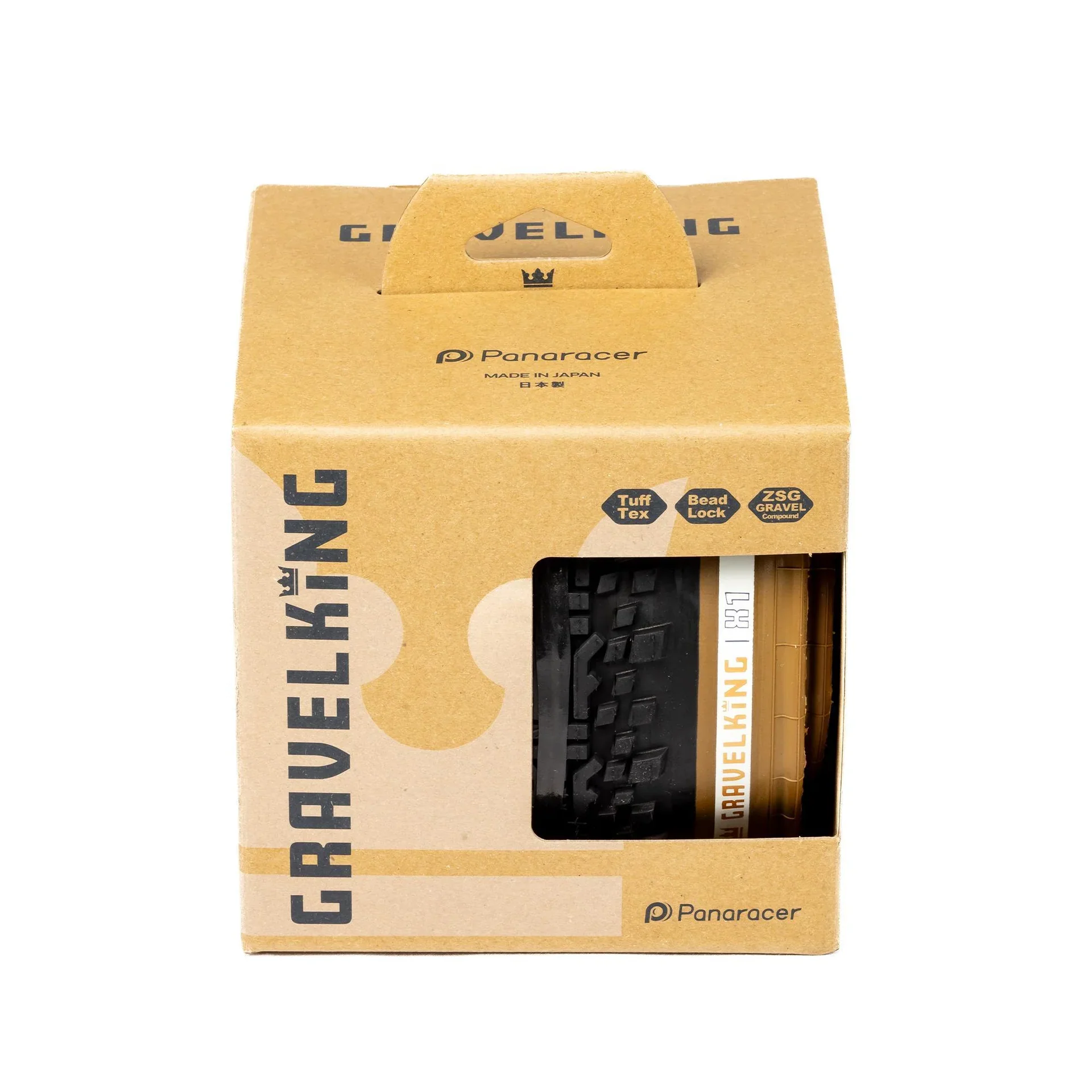 Opona PANARACER GRAVELKING SEMISLICK TLR 700x40c Tubeless Ready Beige - Image 4