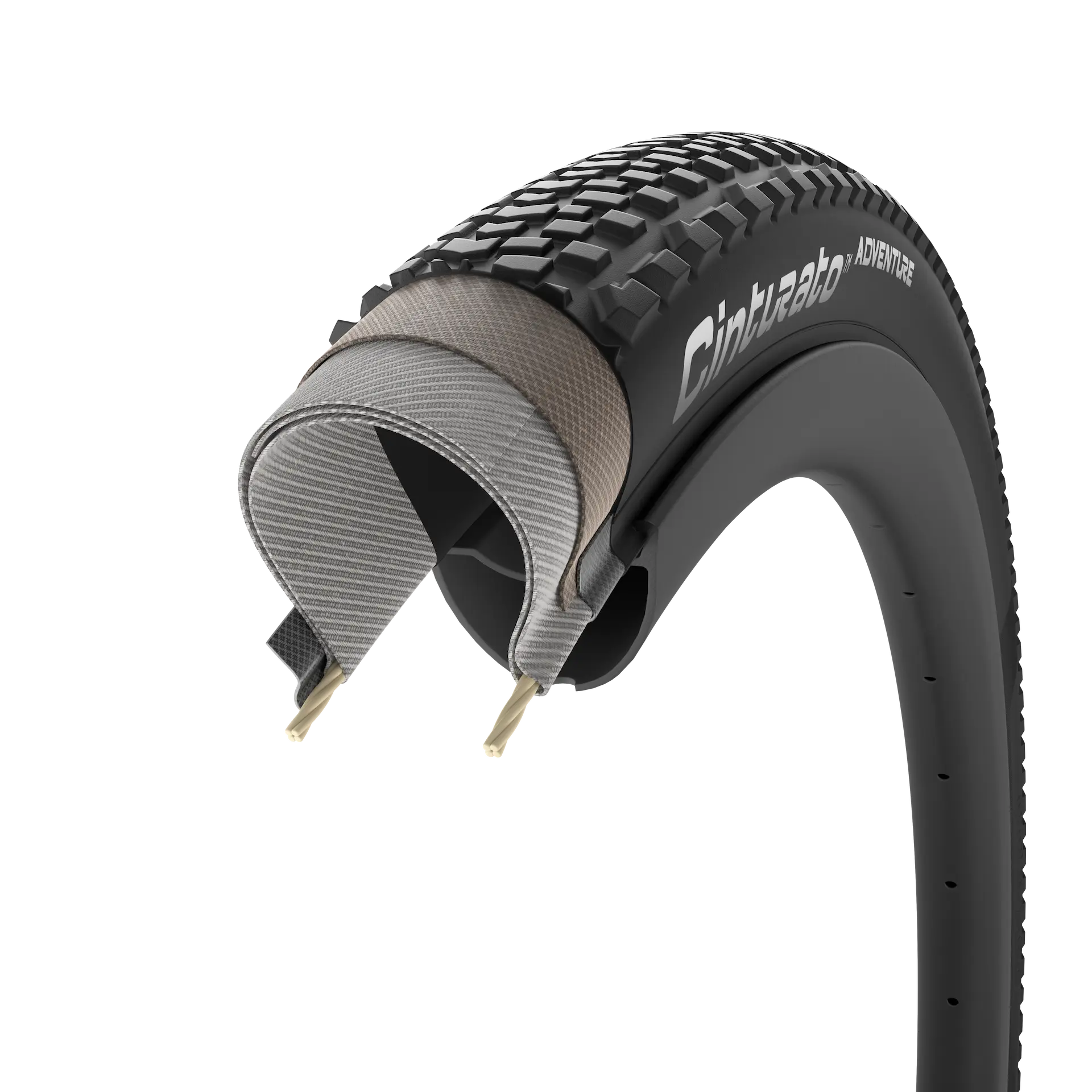 Opona PIRELLI CINTURATO ADVENTURE 700x45c Tubeless Ready Classic Beige - Image 4