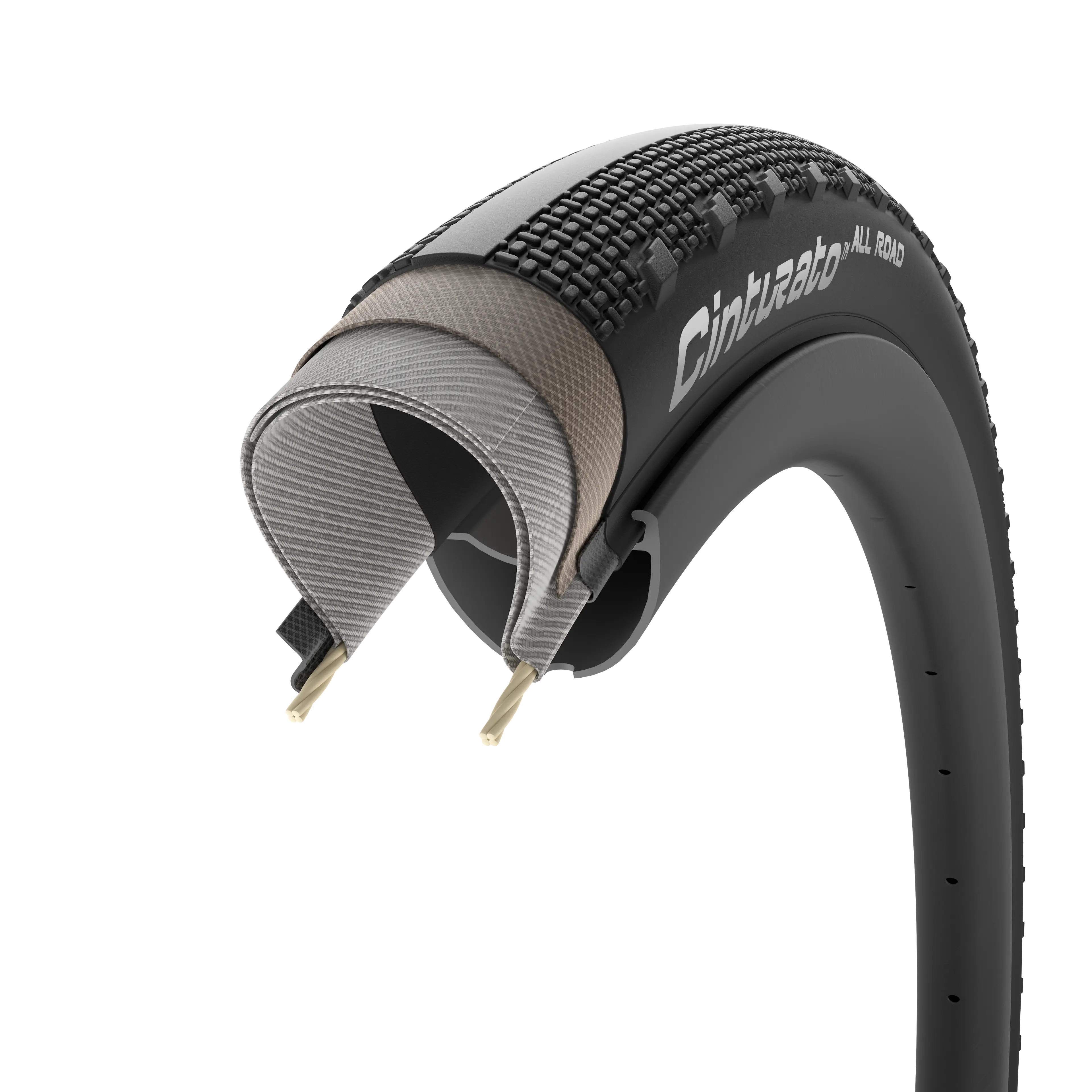 Opona PIRELLI CINTURATO ALL ROAD 700x35c Tubeless Ready Classic Beige - Image 4
