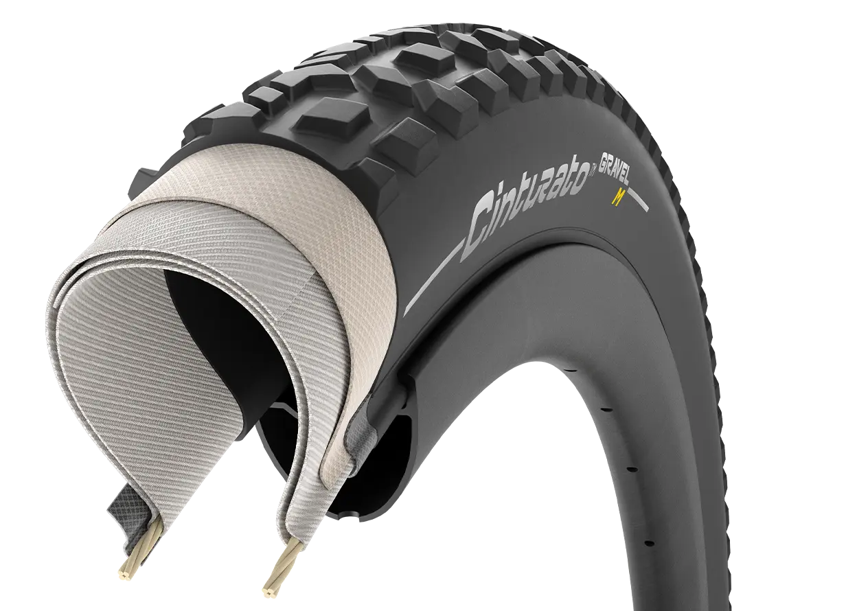 Opona PIRELLI CINTURATO GRAVEL M 700x50c Tubeless Ready Classic Beige - Image 4