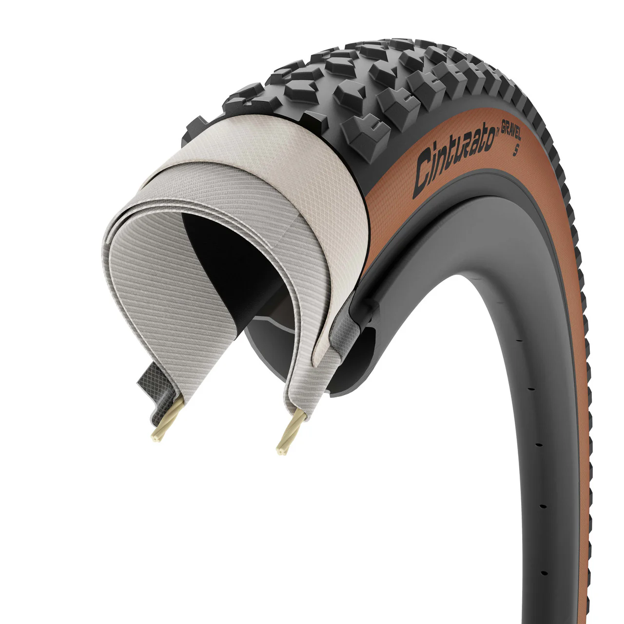 Opona PIRELLI CINTURATO GRAVEL S 650x50b Tubeless Ready Classic Beige - Image 5