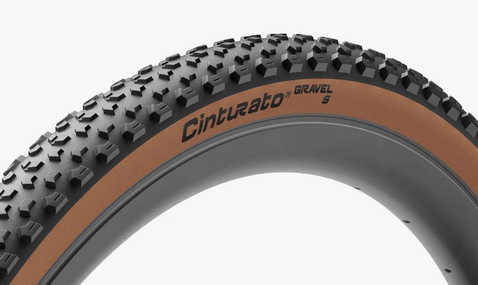 Opona PIRELLI CINTURATO GRAVEL S 700x50c Tubeless Ready Classic Beige