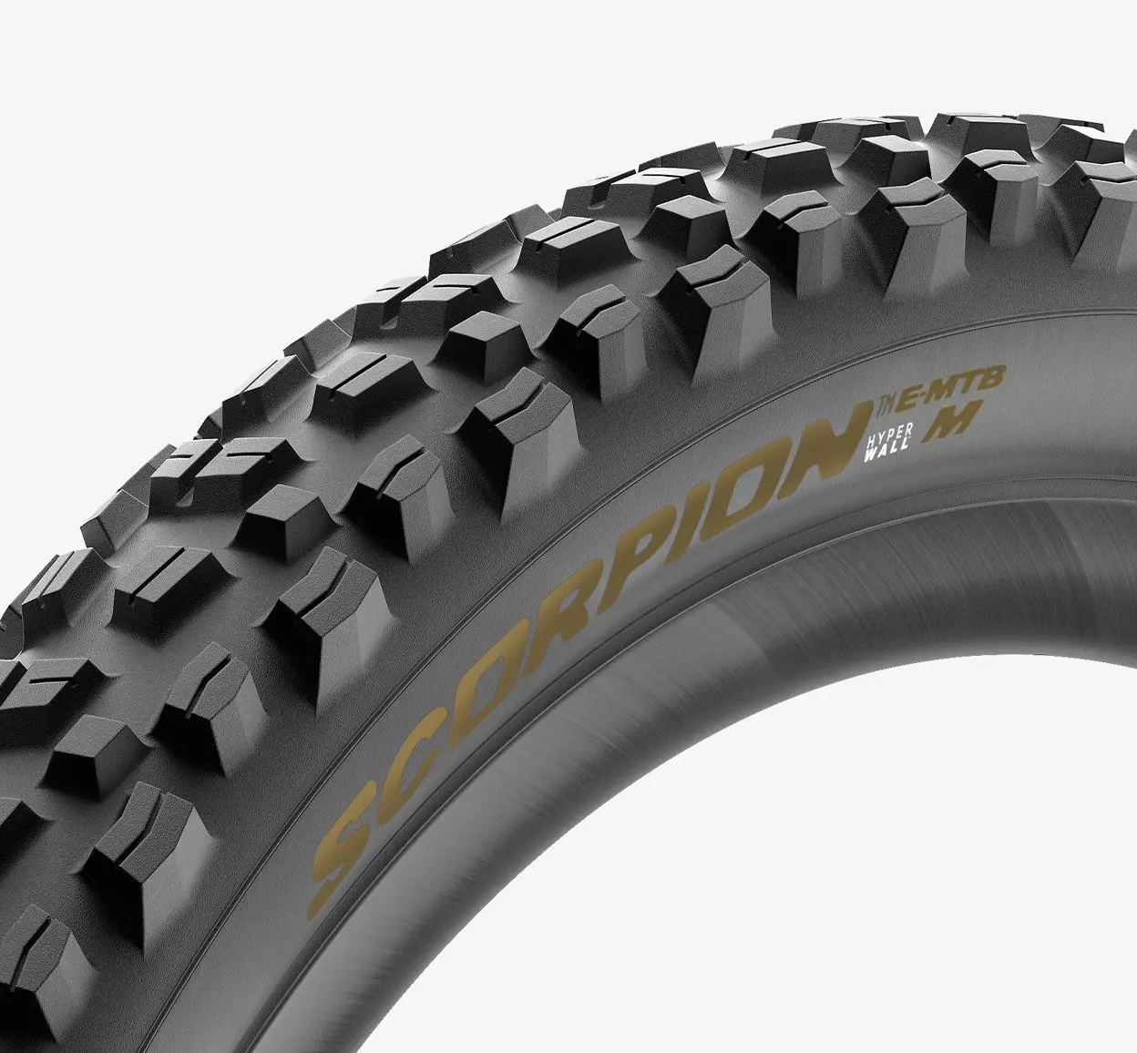 Opona PIRELLI SCORPION E-MTB M 29x2.6 Tubeless Ready Soft Black/Gold 4355600 - Image 2