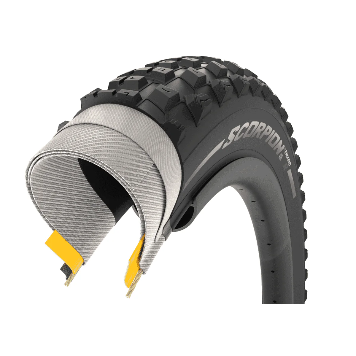 Opona PIRELLI SCORPION ENDURO R 29x2.60 HardWall Tubeless Ready Soft 3833800 - Image 6