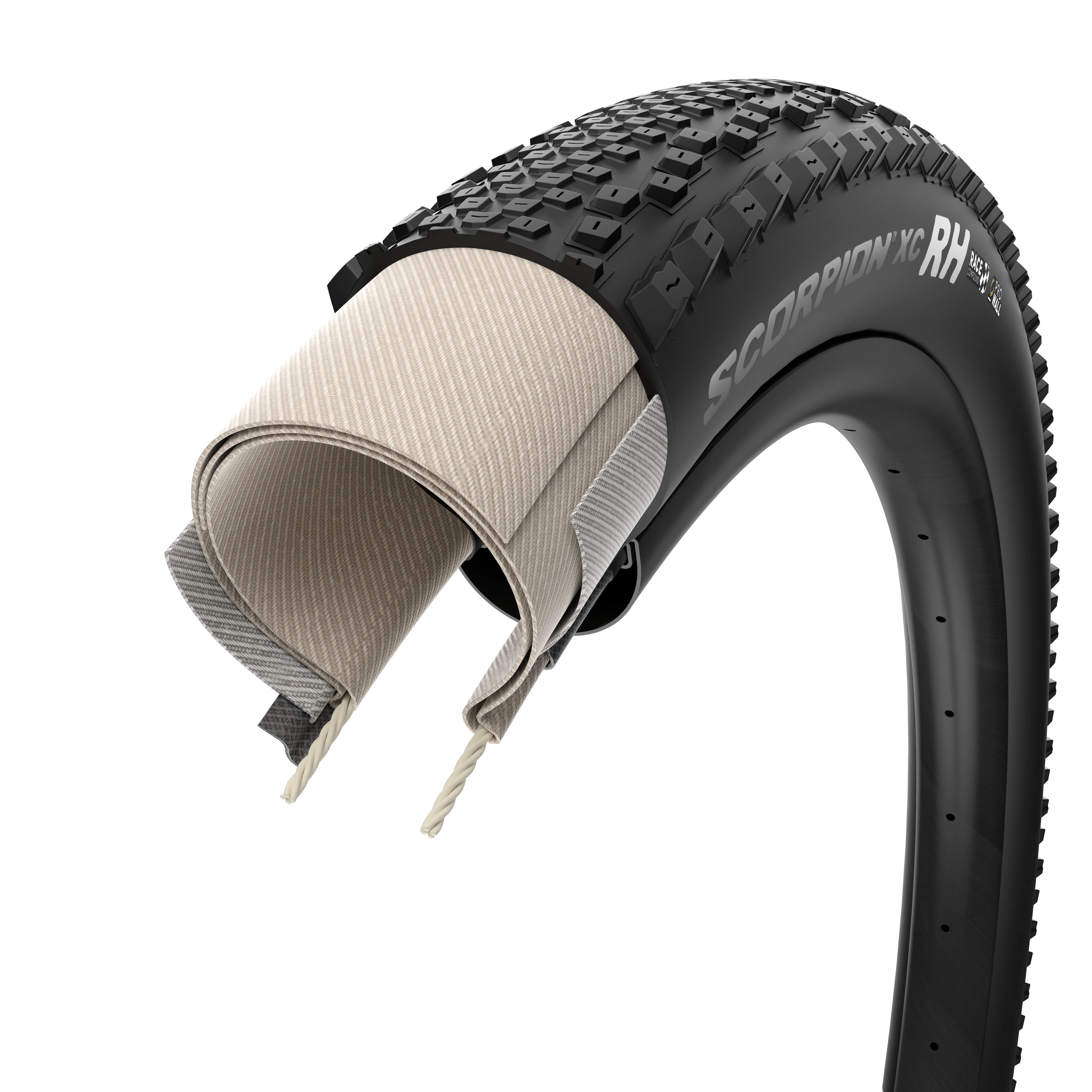 PIRELLI SCORPION RACE XC RH ProWall 29x2.40 Opona bezdętkowa, miękka, czarna - Image 4