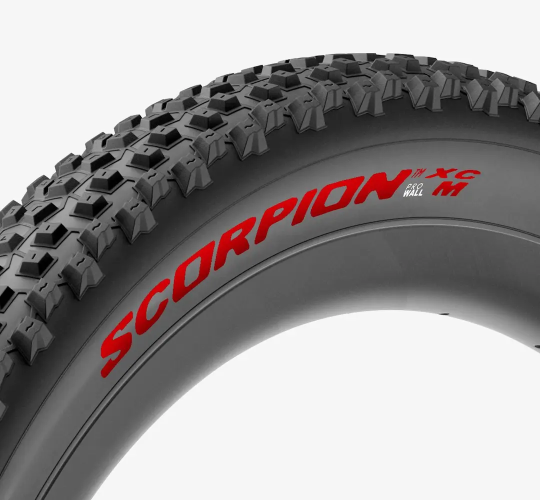 Opona PIRELLI SCORPION XC M 29x2.4 ProWall Tubeless Ready Soft Black/Red 4354600 - Image 2