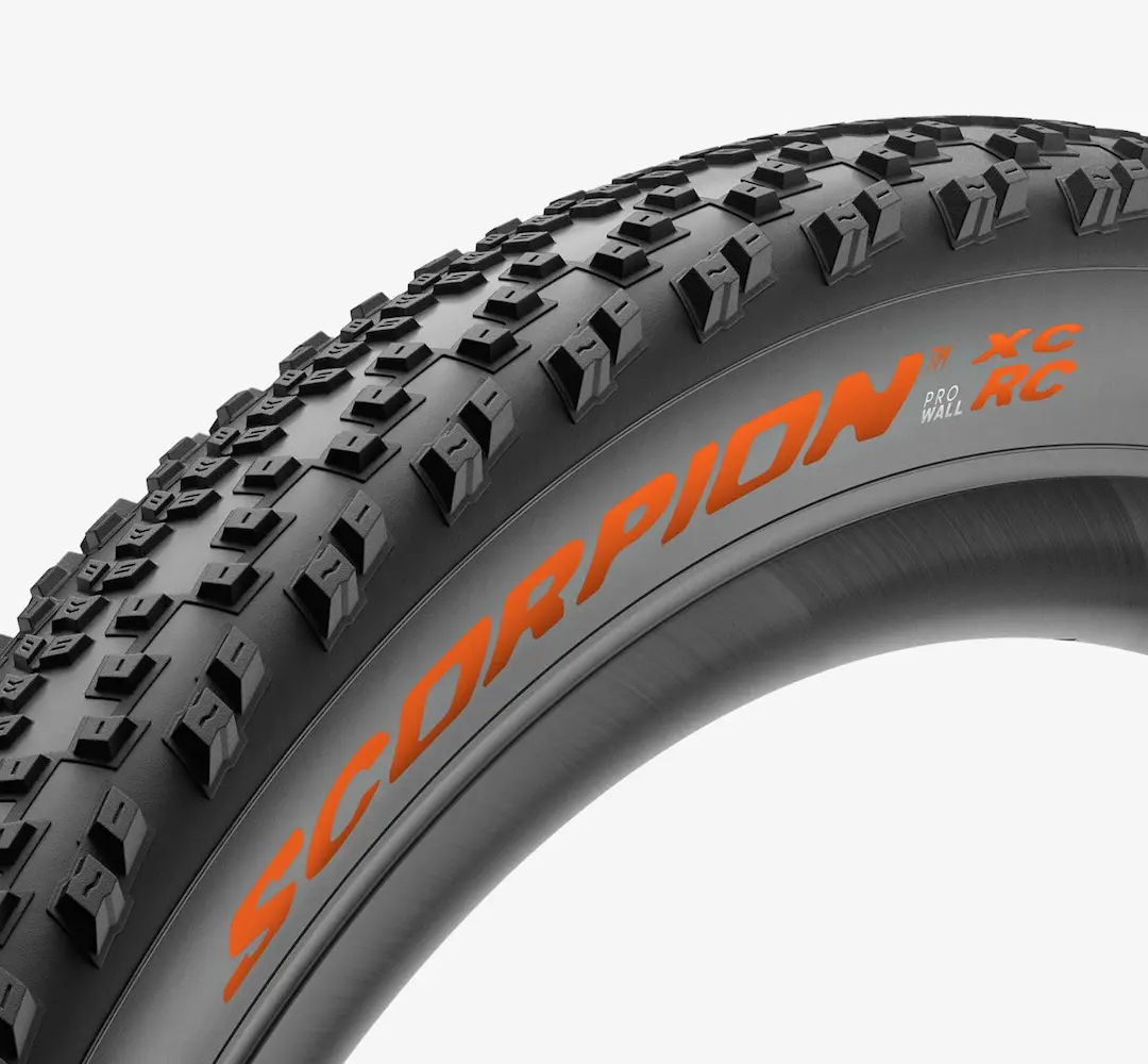 Opona PIRELLI SCORPION XC RC 29x2.4 ProWall Tubeless Ready Soft Black/Orange 4354100 - Image 2