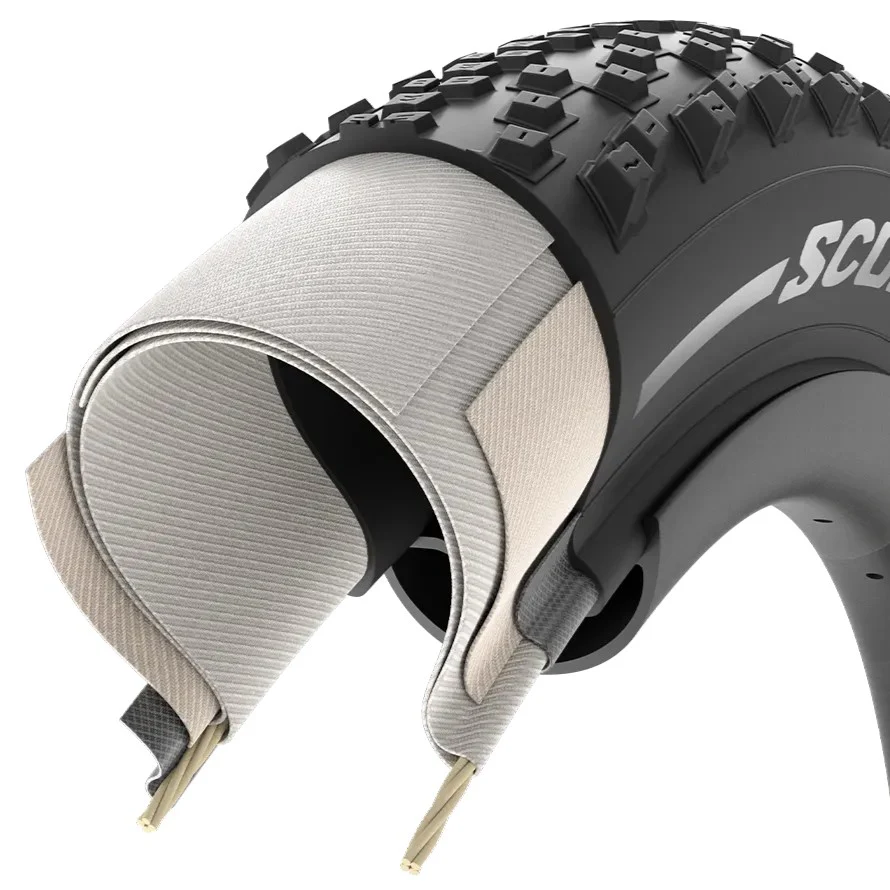 Opona PIRELLI SCORPION XC RC 29x2.4 ProWall Tubeless Ready Soft Black/Red 4354200 - Image 4
