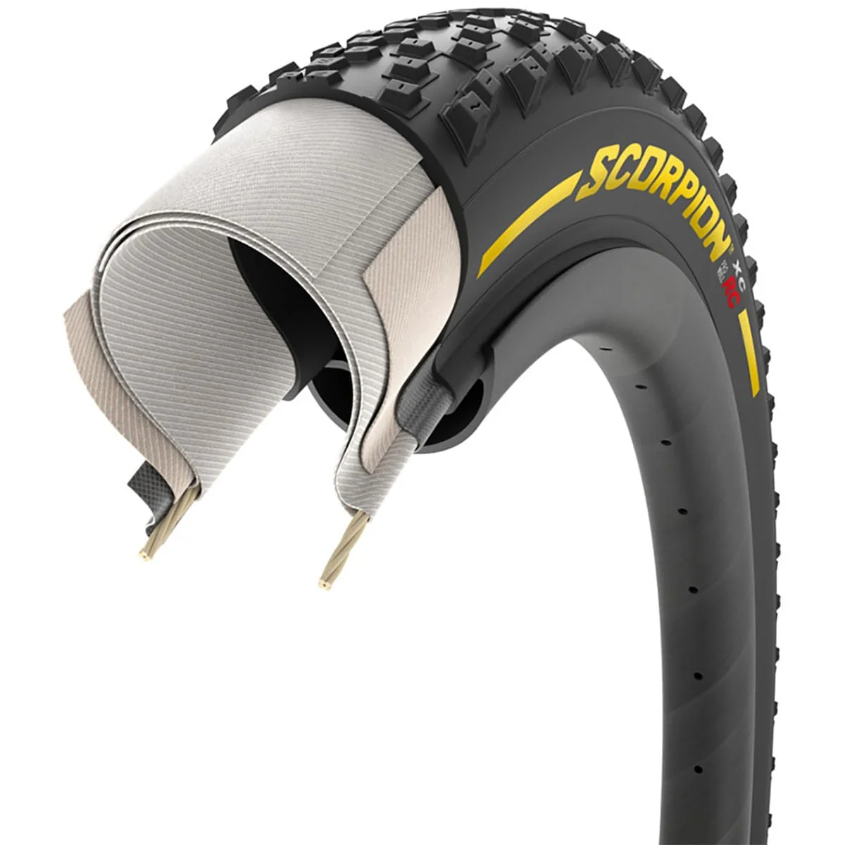 Opona PIRELLI SCORPION XC RC COLOUR EDITION 29x2.40 ProWall Tubeless Ready Souple 4022200 - Image 3