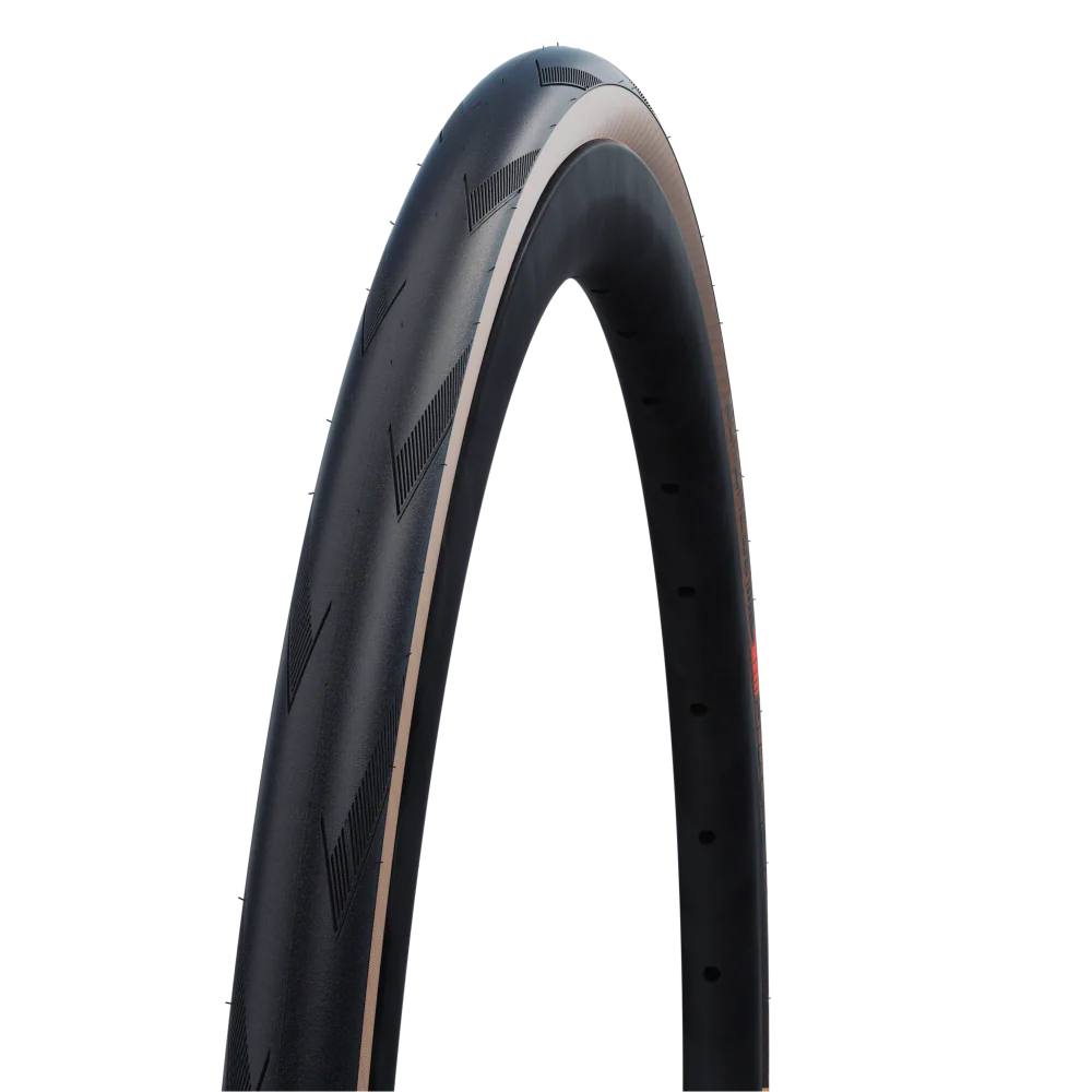 Opona SCHWALBE PRO ONE ADDIX Race Super Race V-Guard 700c Tubeless Ready Beige