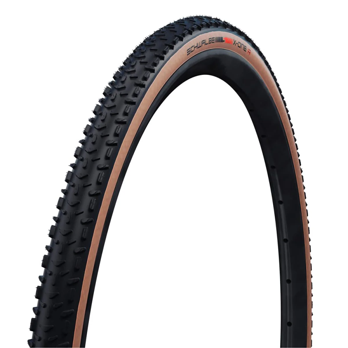 Opona SCHWALBE X-ONE R ADDIX Race Super Race V-Guard 700x33c Tubeless Ready Beige - Image 2