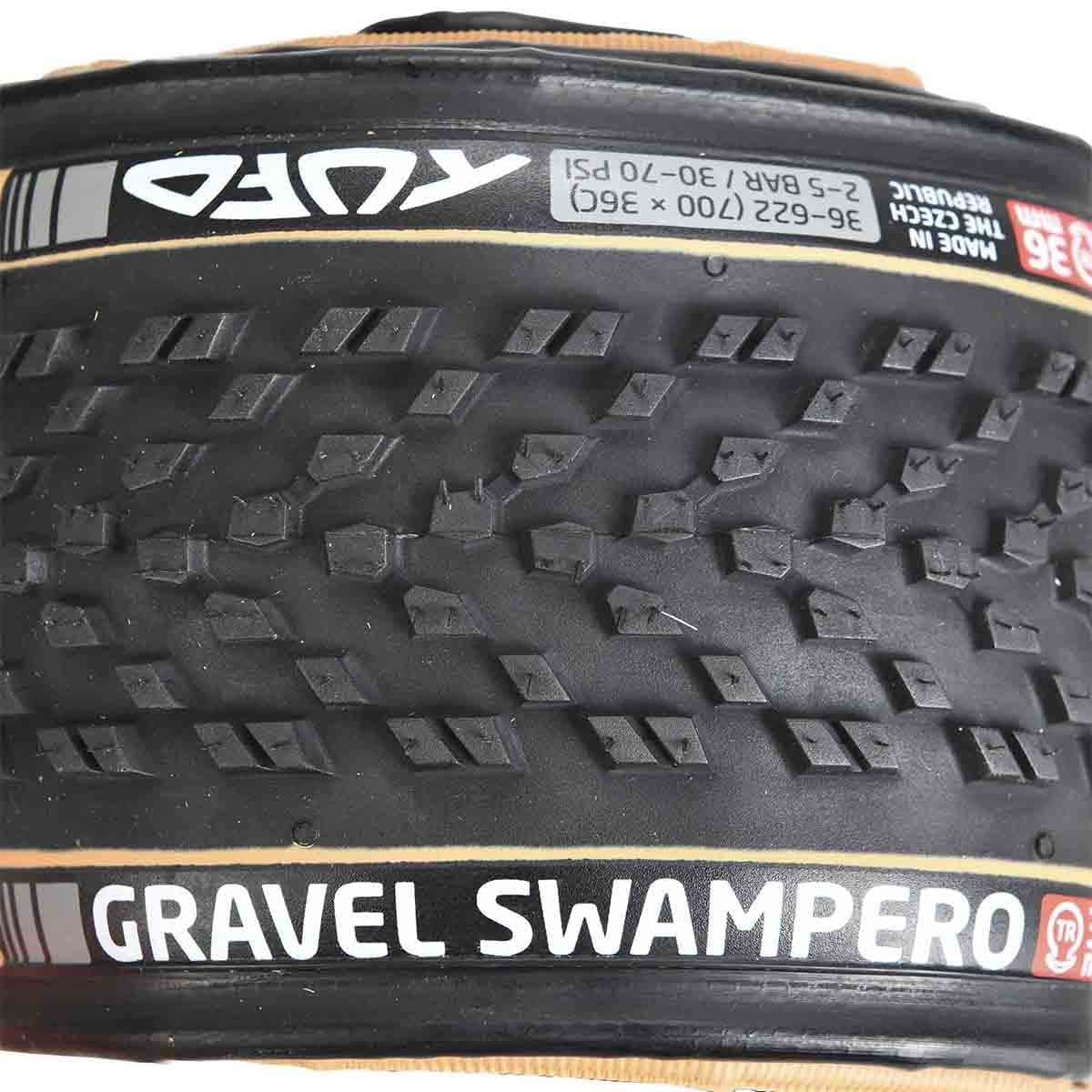 Opona TUFO GRAVEL SWAMPERO 700x36c Tubeless Ready Beige - Image 2